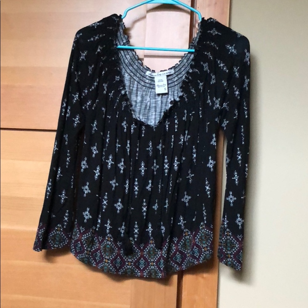 American rag off the shoulder blouse